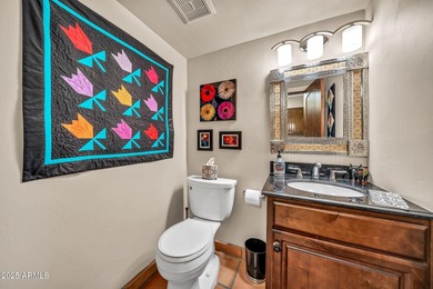 Charming Spanish-style beauty blends timeless architecture with on Rio Verde Country Club - Quail Run in Arizona - for sale on GolfHomes.com, golf home, golf lot