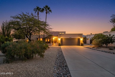 Charming Spanish-style beauty blends timeless architecture with on Rio Verde Country Club - Quail Run in Arizona - for sale on GolfHomes.com, golf home, golf lot
