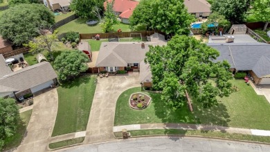 This charming single-story home is packed with personality and on Whitestone Golf Club in Texas - for sale on GolfHomes.com, golf home, golf lot