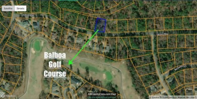 Wooded lot near Balboa Golf Course in Hot Springs Village! on Balboa Golf Course in Arkansas - for sale on GolfHomes.com, golf home, golf lot