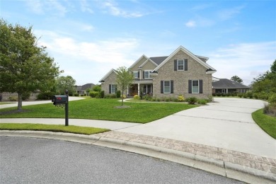 This 4BR, 4.5BA custom-built home is located on a quiet on Southbridge Golf Club in Georgia - for sale on GolfHomes.com, golf home, golf lot