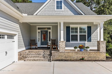 Autumn is truly a beautiful time of year. Locals might tell you on Carolina National Golf Club in North Carolina - for sale on GolfHomes.com, golf home, golf lot