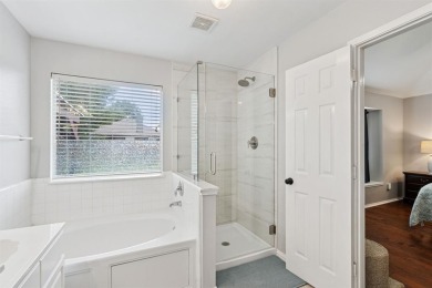 This lovely, improved single-story home is nestled within a on Woodbridge Golf Club in Texas - for sale on GolfHomes.com, golf home, golf lot