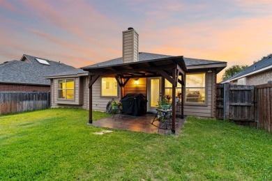 This lovely, improved single-story home is nestled within a on Woodbridge Golf Club in Texas - for sale on GolfHomes.com, golf home, golf lot