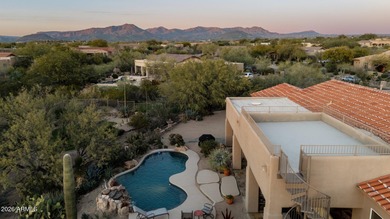 Sonoran Desert Living + Panoramic Mountain Views + Private on The Boulders Resort Golf Club in Arizona - for sale on GolfHomes.com, golf home, golf lot