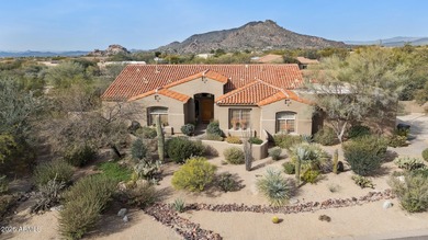 Sonoran Desert Living + Panoramic Mountain Views + Private on The Boulders Resort Golf Club in Arizona - for sale on GolfHomes.com, golf home, golf lot
