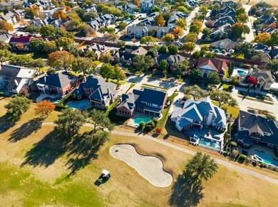 Commanding a premier position on the 7th hole of The Hills at on The Clubs at Prestonwood in Texas - for sale on GolfHomes.com, golf home, golf lot