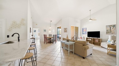 Updated and move-in ready, this beautifully refreshed on St. Augustine Shores Golf Club in Florida - for sale on GolfHomes.com, golf home, golf lot