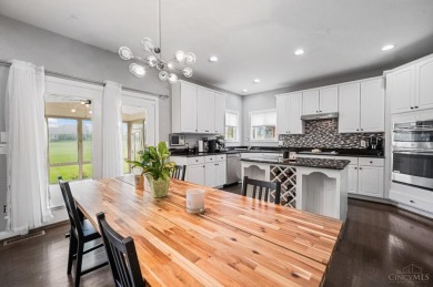 Wonderful transitional home with amazing view of the 13th hole on Golf Center at Kings Island  in Ohio - for sale on GolfHomes.com, golf home, golf lot
