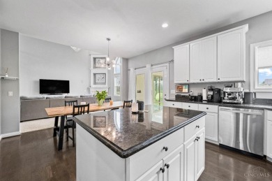 Wonderful transitional home with amazing view of the 13th hole on Golf Center at Kings Island  in Ohio - for sale on GolfHomes.com, golf home, golf lot