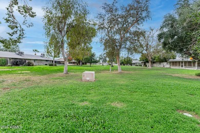 Beautiful 2-bedroom, 2-bath Gemini home in Sun City! Split floor on Sun City Lakes West and East in Arizona - for sale on GolfHomes.com, golf home, golf lot