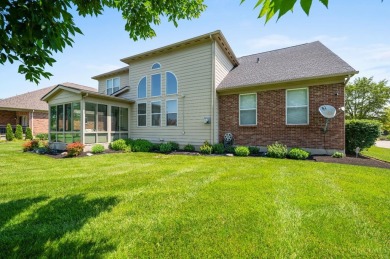 Wonderful transitional home with amazing view of the 13th hole on Golf Center at Kings Island  in Ohio - for sale on GolfHomes.com, golf home, golf lot