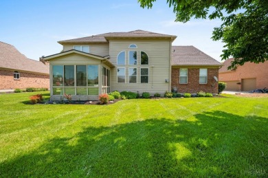 Wonderful transitional home with amazing view of the 13th hole on Golf Center at Kings Island  in Ohio - for sale on GolfHomes.com, golf home, golf lot