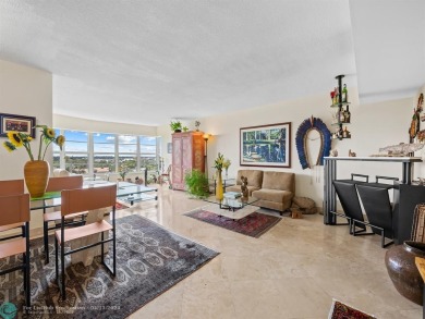 Penthouse filled with natural light from southern exposure on Coral Ridge Country Club in Florida - for sale on GolfHomes.com, golf home, golf lot