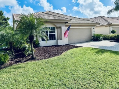 Beautiful one-story spacious stucco Villa w/ 15 ft ceilings on Aberdeen Golf and Country Club in Florida - for sale on GolfHomes.com, golf home, golf lot