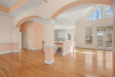 Step into a home where charm and serenity come together on Chapel Hills Golf and Country Club in Georgia - for sale on GolfHomes.com, golf home, golf lot