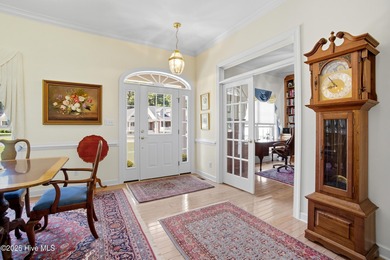 Immaculate, three-bedroom 2.5 bath custom-built home in the on Sound Golf Links at Albemarle Plantation in North Carolina - for sale on GolfHomes.com, golf home, golf lot