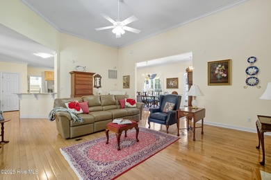 Immaculate, three-bedroom 2.5 bath custom-built home in the on Sound Golf Links at Albemarle Plantation in North Carolina - for sale on GolfHomes.com, golf home, golf lot