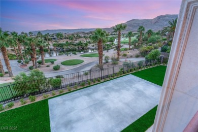 Perched on a premier lot in Red Rock Country Club, the two-story on Red Rock Country Club in Nevada - for sale on GolfHomes.com, golf home, golf lot