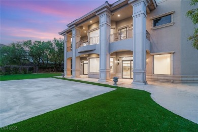 Perched on a premier lot in Red Rock Country Club, the two-story on Red Rock Country Club in Nevada - for sale on GolfHomes.com, golf home, golf lot