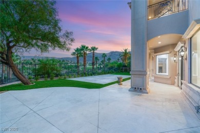 Perched on a premier lot in Red Rock Country Club, the two-story on Red Rock Country Club in Nevada - for sale on GolfHomes.com, golf home, golf lot