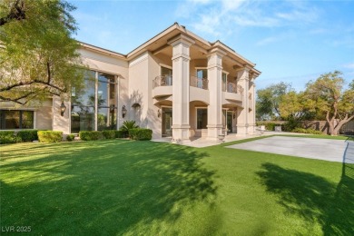 Perched on a premier lot in Red Rock Country Club, the two-story on Red Rock Country Club in Nevada - for sale on GolfHomes.com, golf home, golf lot