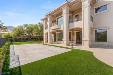 Perched on a premier lot in Red Rock Country Club, the two-story on Red Rock Country Club in Nevada - for sale on GolfHomes.com, golf home, golf lot