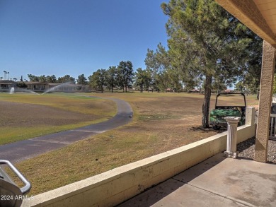 YOU OWN THE LAND! This beautiful home sits right on the 12th on SunBird Golf Club in Arizona - for sale on GolfHomes.com, golf home, golf lot