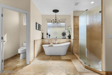 Perfectly positioned along the 16th hole of the prestigious Red on  in Nevada - for sale on GolfHomes.com, golf home, golf lot