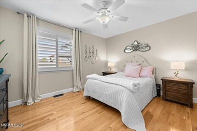 Perfectly positioned along the 16th hole of the prestigious Red on  in Nevada - for sale on GolfHomes.com, golf home, golf lot