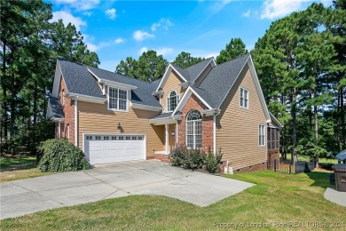 Nestled between mature pines in the exclusive Anderson Creek on Anderson Creek Golf Club in North Carolina - for sale on GolfHomes.com, golf home, golf lot