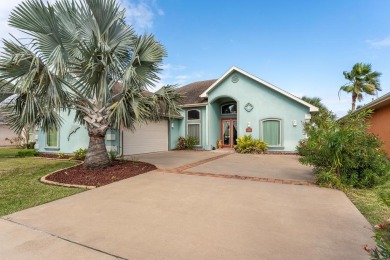 Waterfront Gem with Golf Course Views - Coastal Living at Its on South Padre Island Golf Club in Texas - for sale on GolfHomes.com, golf home, golf lot