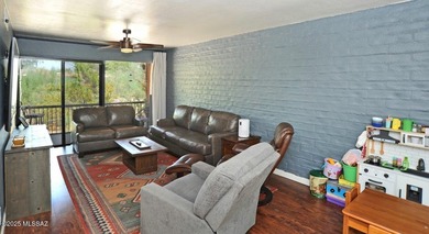 Lovely light and bright 2 bed/2bath corner, upstairs condominium on Pusch Ridge Golf Course in Arizona - for sale on GolfHomes.com, golf home, golf lot