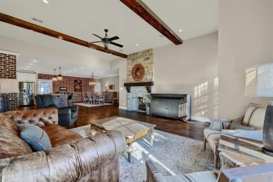 Meticulously maintained custom built French Country home in the on Rock Creek Golf Club in Texas - for sale on GolfHomes.com, golf home, golf lot