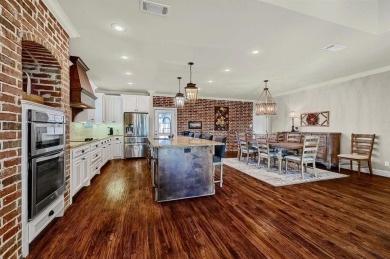 Meticulously maintained custom built French Country home in the on Rock Creek Golf Club in Texas - for sale on GolfHomes.com, golf home, golf lot