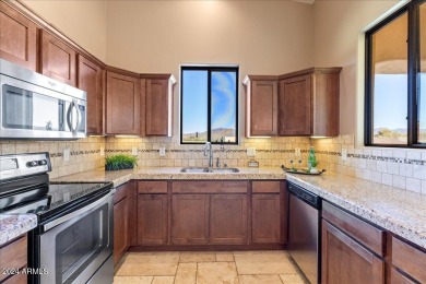 AWESONE MOUNTAIN & GOLF COURSE VIEWS! Gorgeous home with Huge on Dove Valley Ranch in Arizona - for sale on GolfHomes.com, golf home, golf lot