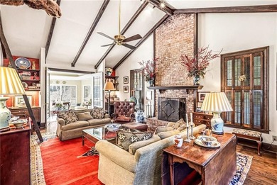 Charming cottage-style home just listed in desirable Collier on Bobby Jones Golf Club in Georgia - for sale on GolfHomes.com, golf home, golf lot