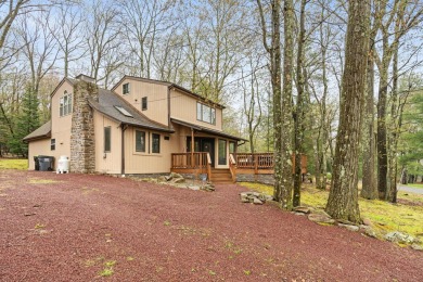 Discover the perfect mountain retreat at this contemporary home on Split Rock Resort and Country Club in Pennsylvania - for sale on GolfHomes.com, golf home, golf lot