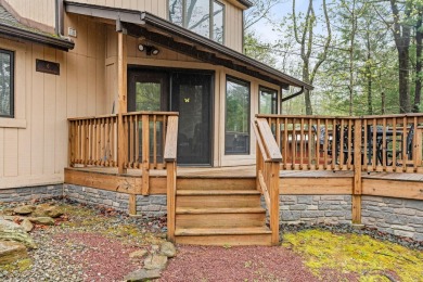 Discover the perfect mountain retreat at this contemporary home on Split Rock Resort and Country Club in Pennsylvania - for sale on GolfHomes.com, golf home, golf lot