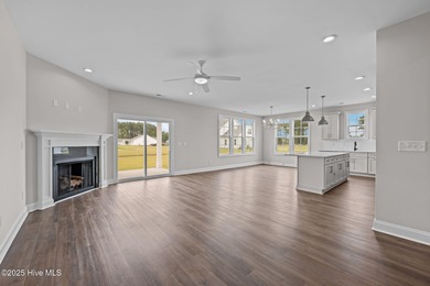 The Coventry welcomes you home. This newly-constructed 3-bedroom on Carolina Colours Golf Club in North Carolina - for sale on GolfHomes.com, golf home, golf lot