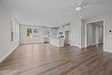 The Coventry welcomes you home. This newly-constructed 3-bedroom on Carolina Colours Golf Club in North Carolina - for sale on GolfHomes.com, golf home, golf lot