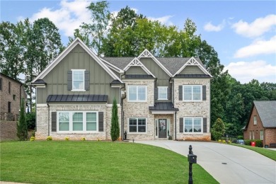 Welcome to this beautiful 5-bedroom, 4-bathroom home located in on Traditions of Braselton Golf Club in Georgia - for sale on GolfHomes.com, golf home, golf lot