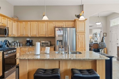 This 2 bedroom and 2 bathroom immaculate ranch townhome with 10 on Tournament Club of Iowa in Iowa - for sale on GolfHomes.com, golf home, golf lot