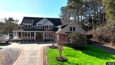 Coastal Waterfront Living at Its Finest  Welcome to a rare on Duck Woods Country Club in North Carolina - for sale on GolfHomes.com, golf home, golf lot