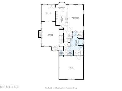 Welcome to your dream lifestyle in this show-stopping 3-bedroom on Hernando Hills Country Club in Mississippi - for sale on GolfHomes.com, golf home, golf lot