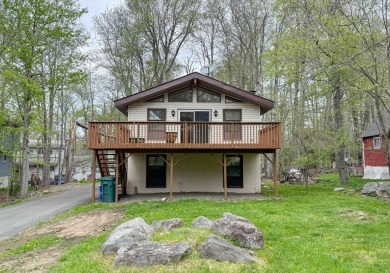 POCONOS CHARMING CHALET STYLE RAISED RANCH Move-In Ready & on Pocono Farms Country Club in Pennsylvania - for sale on GolfHomes.com, golf home, golf lot