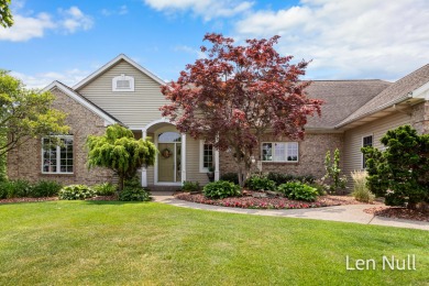 Welcome to this beautiful custom-built ranch home with nearly 2 on Gleneagle Golf Club in Michigan - for sale on GolfHomes.com, golf home, golf lot