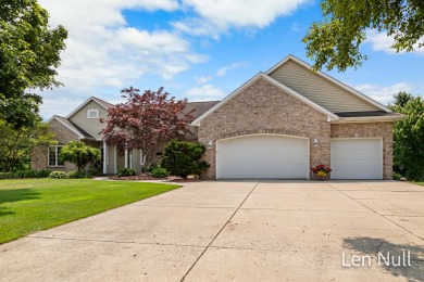 Welcome to this beautiful custom-built ranch home with nearly 2 on Gleneagle Golf Club in Michigan - for sale on GolfHomes.com, golf home, golf lot