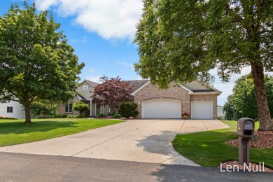 Welcome to this beautiful custom-built ranch home with nearly 2 on Gleneagle Golf Club in Michigan - for sale on GolfHomes.com, golf home, golf lot