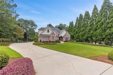 FIRST TIME ON THE MARKET! This exquisite 4-side blush brick on Royal Lakes Golf and Country Club in Georgia - for sale on GolfHomes.com, golf home, golf lot